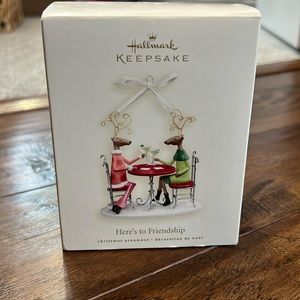 Hallmark Keepsake Here’s to Friendship Ornament 2007